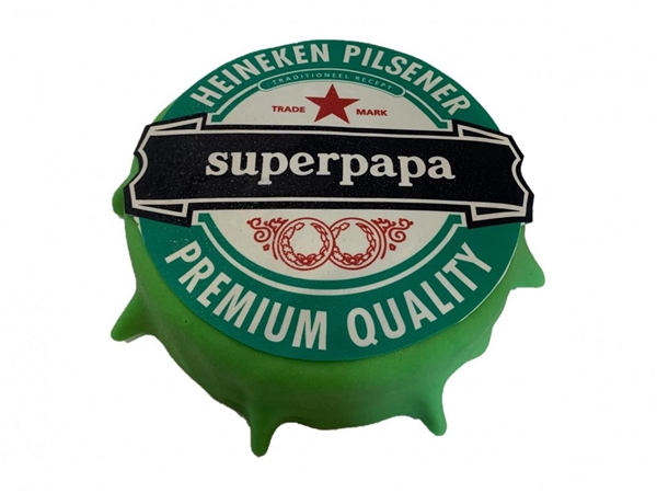 Bierdoptaart Superpapa 6-8 personen
