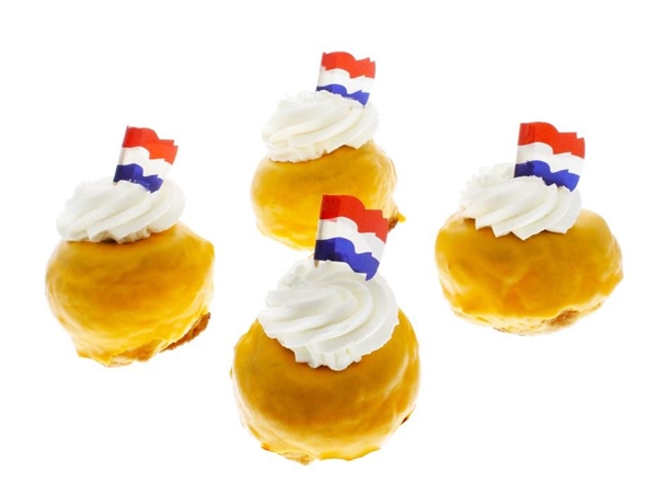 Oranje soes per 4