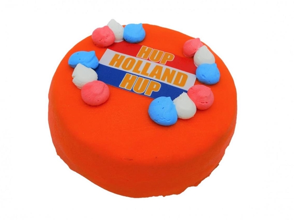 Oranje taartje Hup Holland Hup
