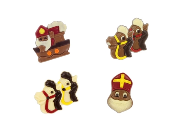 Sint chocolade divers per 100 gram
